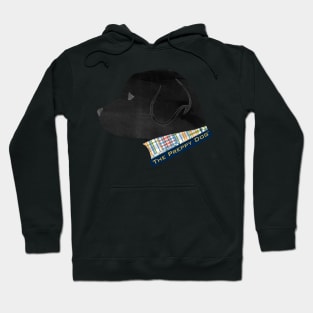 Preppy Madras Black Labrador Retriever Silhouette Hoodie